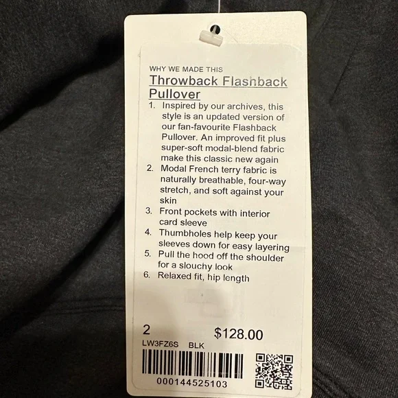 Lululemon Throwback Flashback Pullover - Picture 7 of 8